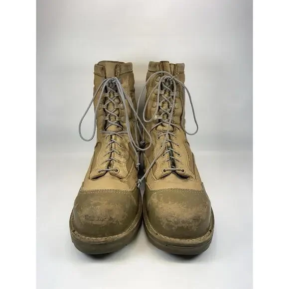 Danner USMC RAT Mojave Combat Boots Nubuck USA Size 11 Men R 8” - Picture 3 of 9